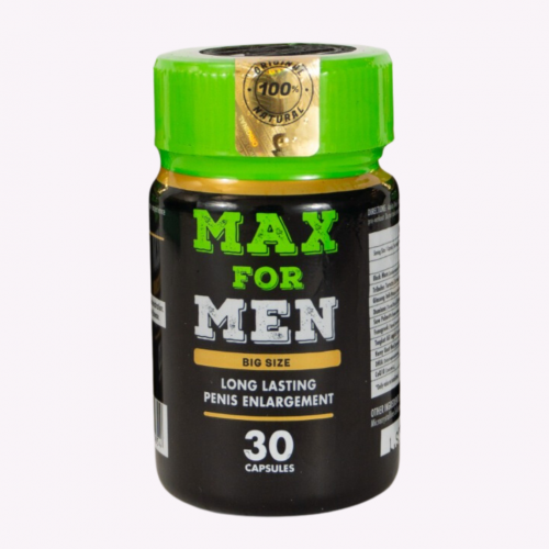 MAX FOR MEN: ¡Tu virilidad, potenciada naturalmente!